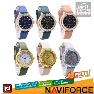 JAM TANGAN NAVIFORCE 5020 L JAM NAVIFORCE ORIGINAL 5020 LA - KULIT JAM TANGAN NAVYFORCE 5020 JAM TAN