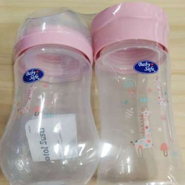 Baby Safe Botol Container Botol Susu Anak Bayi Pink
