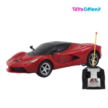 MAINAN ANAK RC/MOBIL-MOBILAN REMOTE CONTROL 1:24 767-F16 Merah