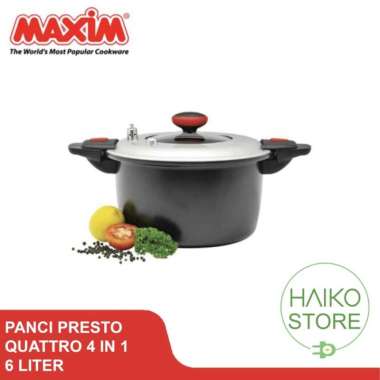 ZS Panci Presto Maxim 6 liter Quattro Speed Cooker 4 in 1