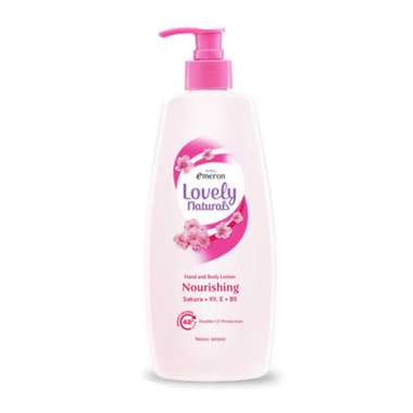 Emeron Lovely Natural Nourishing Hand & Body Lotion 400ml