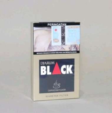 DJARUM BLACK CAPPUCCINO 16'S BOX