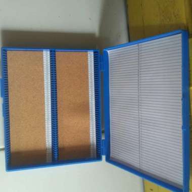 Box Object glass / Kotak Object Glass Biru / Kotak Objek Glass Biru