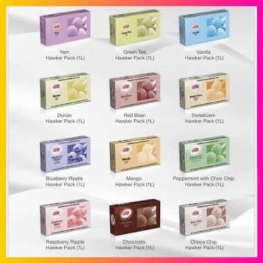 Ice Cream Singapore Import Orchard Road Hawker Magnolia Es Krim