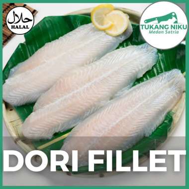 DORI FILLET IQF - SEAFOOD IKAN SEGAR FROZEN BEKU FRESH DORY FILET PATIN FISH LOKAL KG GRAM GR BEKASI