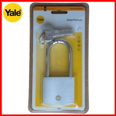 GEMBOK YALE Y120DB/60/163/1 LONG SHACKLE PADLOCK DIMPLE KEY 60MM