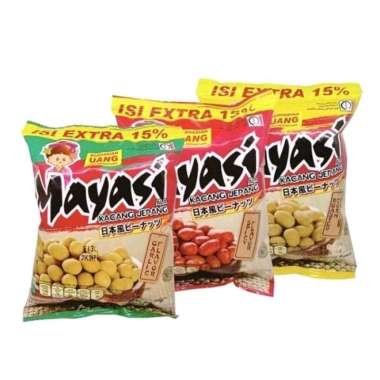 Kacang MAYASI KACANG ALA JEPANG 23 GR Kacang Jepang Bumbu Khas Jepang PEDAS