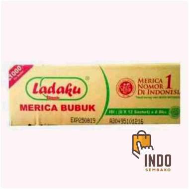 Ladaku Merica Bubuk Dus 72 sct x 8 bks / Lada Sachet dus / Ladaku merica bubuk