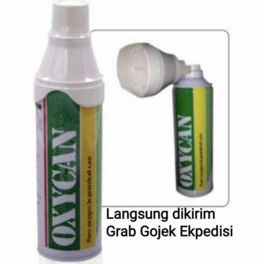 Oxycan Oxygen Portable 500Cc / Tabung Oksigen Kaleng Samator