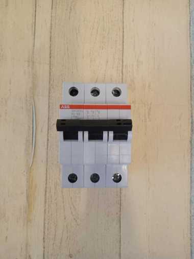 ABB MCB 3 POLE 16A Original
