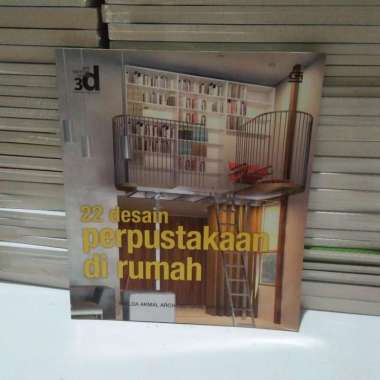 BUKU ORIGINAL 22 DESAIN PERPUSTAKAAN DI RUMAH