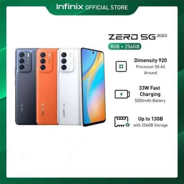 Infinix Zero 5G 2023 Ram 8 Rom 256GB Hitam