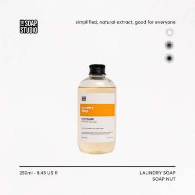 LAUNDRY - THE SOAP STUDIO - PLANT BASE 250 ML - Soap Nut