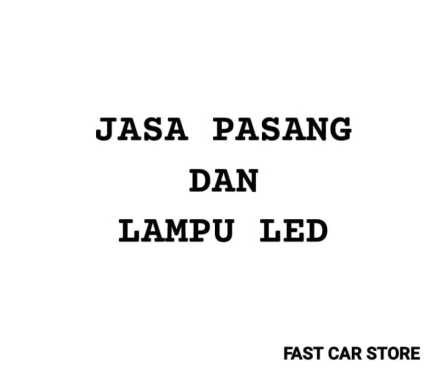 LED LAMPU TOYOTA AVANZA VELOZ 2007-2013 H4 1 WARNA LED & PASANG