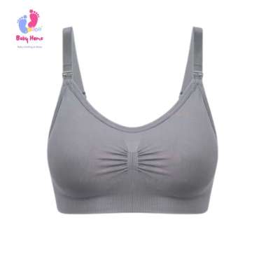 Bra Menyusui Tanpa Kawat Bh Menyusui Seamless Bra Wanita Ibu Hamil Cup Besar Jumbo Premium XXL(44-46