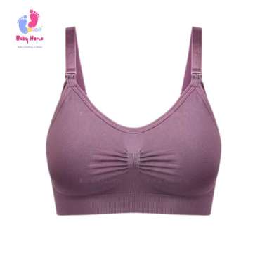 Bra Menyusui Tanpa Kawat Bh Menyusui Seamless Bra Wanita Ibu Hamil Cup Besar Jumbo Premium XXL(44-46