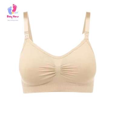 Bra Menyusui Tanpa Kawat Bh Menyusui Seamless Bra Wanita Ibu Hamil Cup Besar Jumbo Premium XXL(44-46