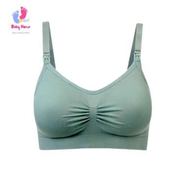 Bra Menyusui Tanpa Kawat Bh Menyusui Seamless Bra Wanita Ibu Hamil Cup Besar Jumbo Premium XXL(44-46