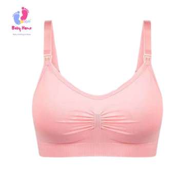 Bra Menyusui Tanpa Kawat Bh Menyusui Seamless Bra Wanita Ibu Hamil Cup Besar Jumbo Premium XXL(44-46