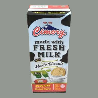 Cimory Susu UHT 250 ml All Varian Taste Marie Biscuit