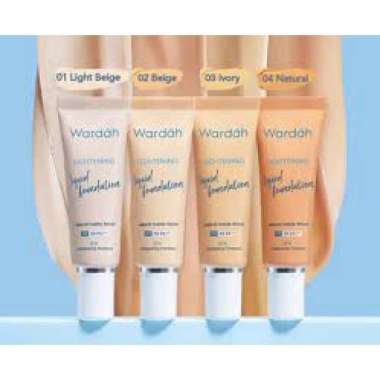 Wardah Lightening Liquid Foundation beige
