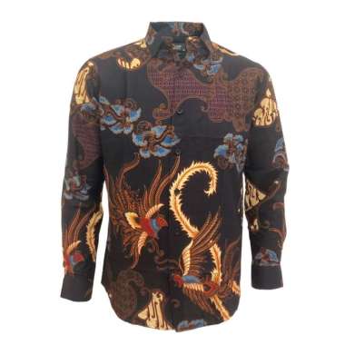 Redcliff Kemeja Pria Batik Panjang Biru 6TD3319H XXL