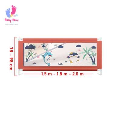 Speeds Baby Bedrail Pagar Kasur Pengaman Bayi Perlindungan Bayi Balita Tempat Tidur Pembatas Kasur 0
