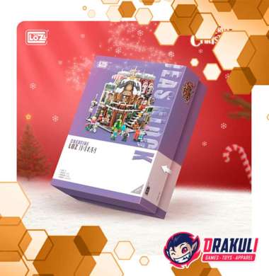 Toys LOZ Ideas Chrismas Cafe 1054