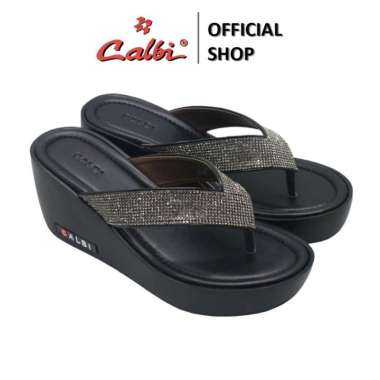 Calbi Wedges Wanita - KLE 04 39 Hitam