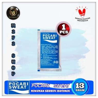 Pocari Sweat Ion Supply Drink Minuman Serbuk Sachet - 13 gr (Kemasan 1 Pcs)