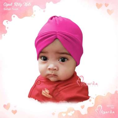 Milyarda Hijab balita ciput risty kids 0-2 tahun/ daleman kerudung anak/ bandana/jilbab bayi fanta