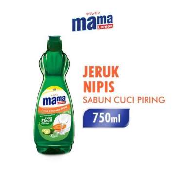MAMA LEMON - Sabun Cuci Piring Lime BOTOL 750ml | Pencuci Piring Jeruk Nipis