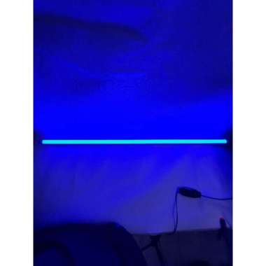 Lampu tl led t5 led 12 watt 86 cm lampu etalase neon box lampu kitchen set Biru
