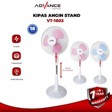 Advance Stand Fan VT 1602 Votre Kipas Angin Berdiri 16 Inch