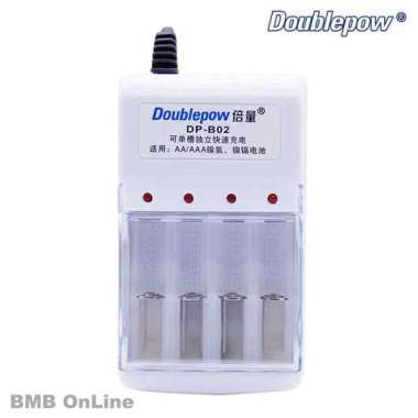 Charger Baterai Cas Isi Ulang AA AAA NiMH NiCd Doublepow DP-B02