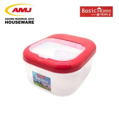 TEMPAT BERAS JAVANA RICE BOX 6 KG BASIC HOME