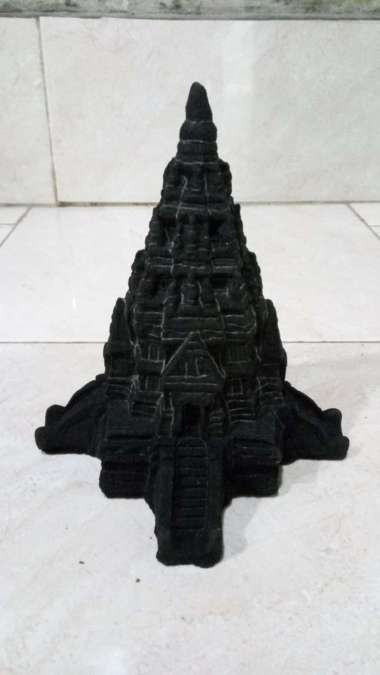 miniatur candi prambanan( 14 cm)