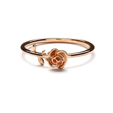 Lino and Sons - Cincin Emas (Flower Gold Ring)