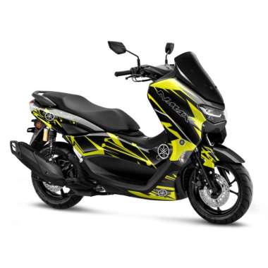 Stiker Decal Full Body Motor yamaha Nmax OLD / NEW - Grafis Simple 20 NEW NMAX Kuning