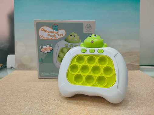 MAINAN QUICK PUSH POP IT GEN 2 FIDGET POP IT ELEKTRONIK MAINAN ANAK DINOSAURUS