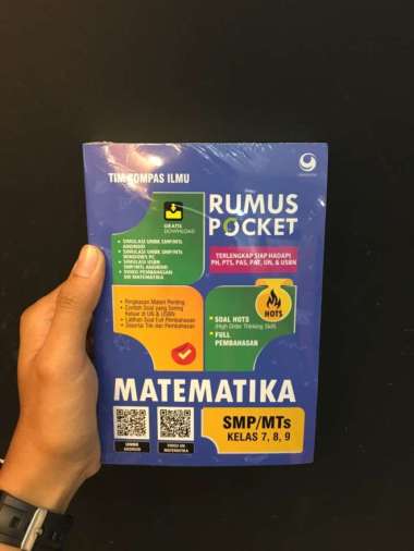 Buku Rumus Pocket Matematika Smp Kelas 7 8 9 - Tim Kompas Ilmu