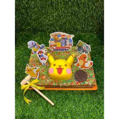 Pillow PINATA CAKE POOH ATM JadulPinata Pikachu