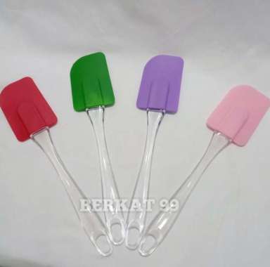 SPATULA SOLET SILIKON WARNA BESAR