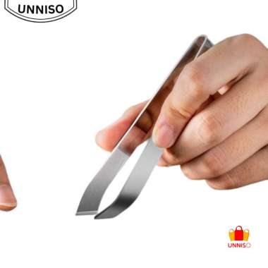UNNISO-Pinset Alat Pencabut Tulang Ikan Bulu Ayam PP02 Lurus