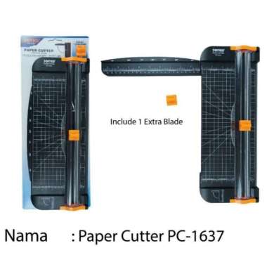 alat potong kertas - paper cutter joyko pc-1637 size a4 Multicolor