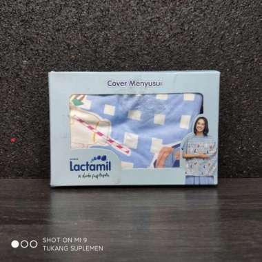 Nutricia Lactamil X Dinda Puspitasari Cover Menyusui Warna Biru