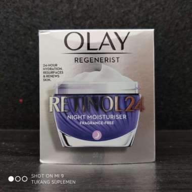 Olay Regenerist Retinol 24 Night Moisturizer Cream 50g 50gr 50 gr