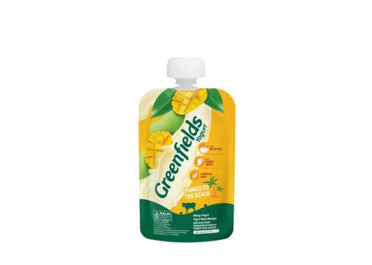 GREENFIELDS YOGURT MANGO POUCH 110GR