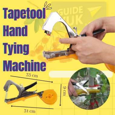tapetool, hand tying machine - alat pengikat lanjaran tanaman Multicolor