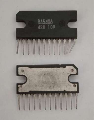 IC BA5406 Dual 5W Stereo Speaker Class-AB Amplifier
